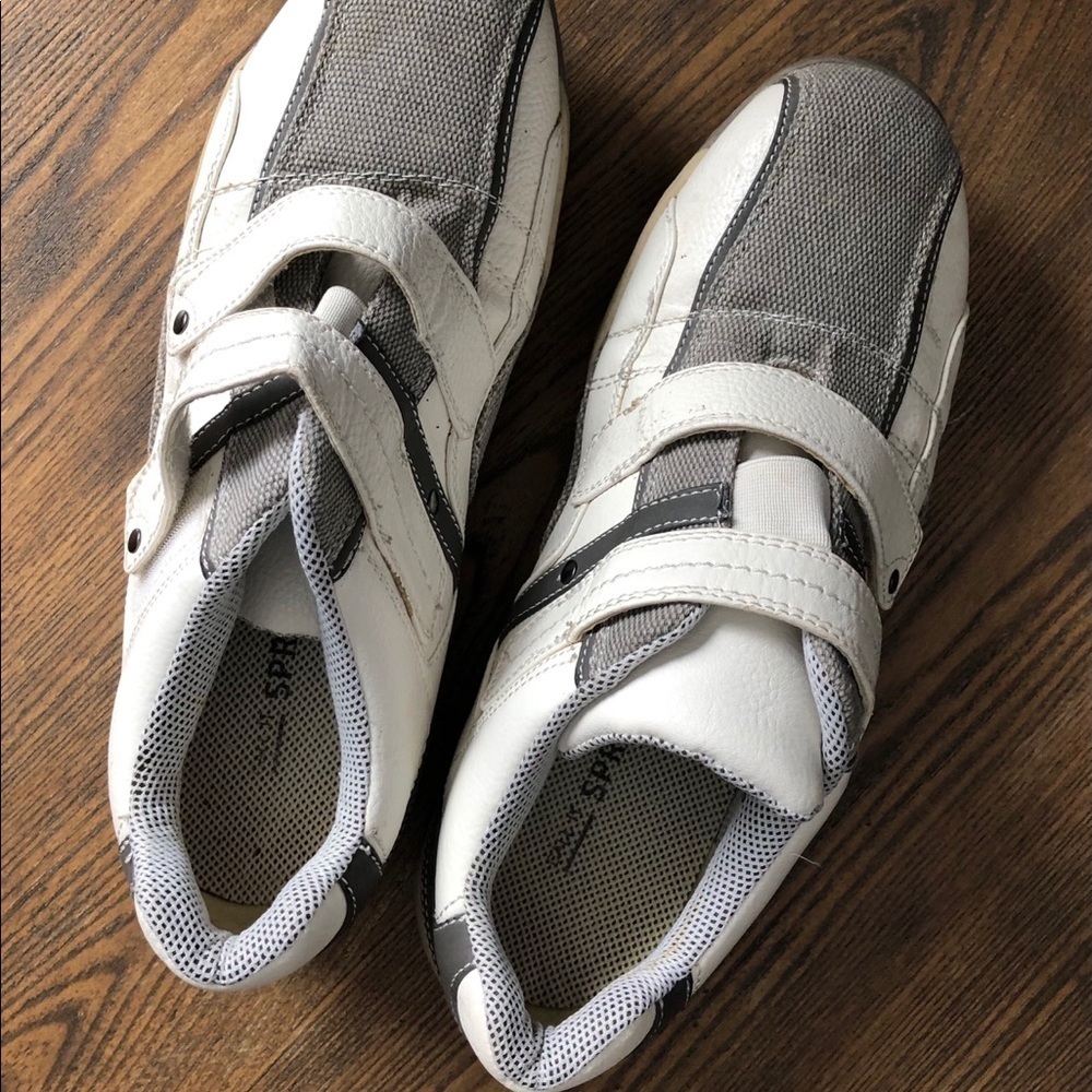 🎄Call it spring - white/grey mens shoes SZ  9